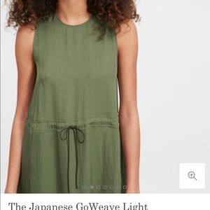 Everlane Japanese Go Weave Light Drawstring dress